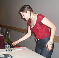 Marin doing The Robot Dance (but not really!)